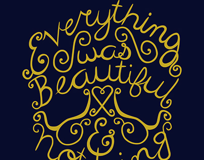 Kurt Vonnegut Typographic Poster 2013
