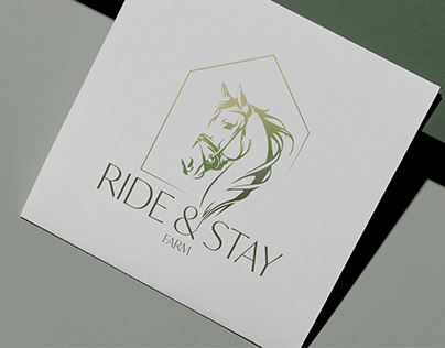 RIDE & STAY / ÇEŞME BİNİCİLİK Logo & Brochure Design