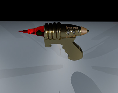 3D Ray Gun and Animation