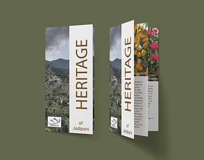 Heritage of Jadipani - Travel Guide Book Design