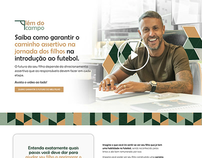 Página de Vendas - Alem do Campo -Bruno Martins