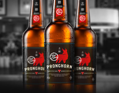 Pronghorn Lager - Beer Brand & Packaging Design