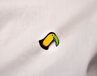 Who-Can? Toucan! - enamel pin design