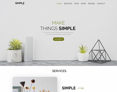 Simple Website Design
