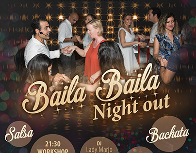 Baila Party Flyer