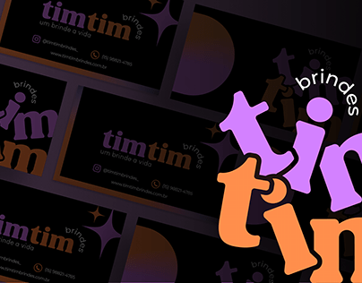 TIMTIM BRINDES - Identidade Visual - @ostudio78