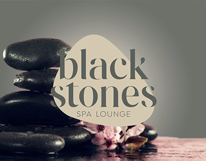 Visual identity redesign Black Stones Spa Lounge.KSA