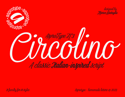 Project thumbnail - Circolino Typeface