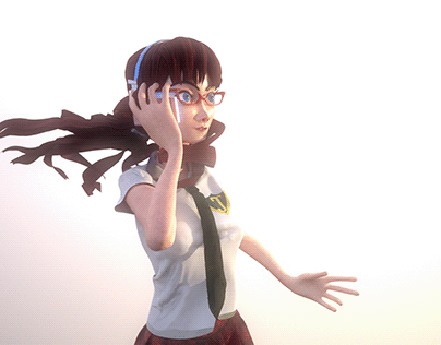 Mari Makinami - Diplomado Animación 3D