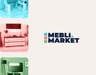 Mebli.market — Family of logo for all form background