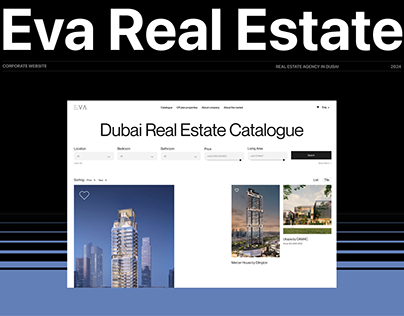 Project thumbnail - EVA | CORPORATE WEBSITE REDESIGN
