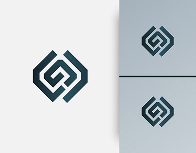 creative geometric logo design