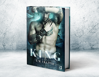 KING - The book cover / okładka książki
