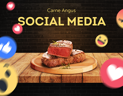 Carne Angus - Social Media