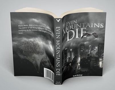 Book Cover Design - Even Mountains Die