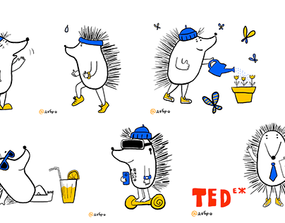 Character design for Dobro Mail.ru