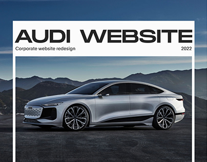 AUDI AG – corporate website redesign