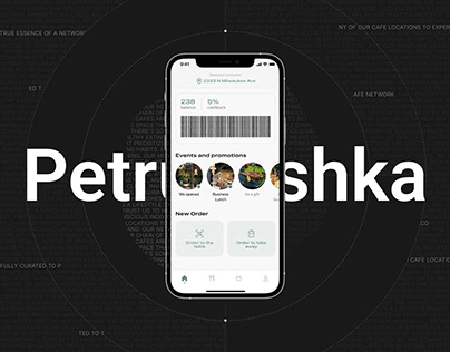 Restaurant Mobile App UX/UI | Petrushka