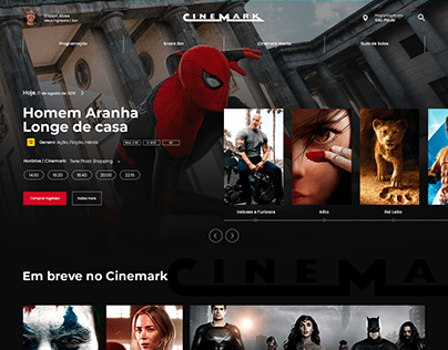 Cinemark - UI/UX Web