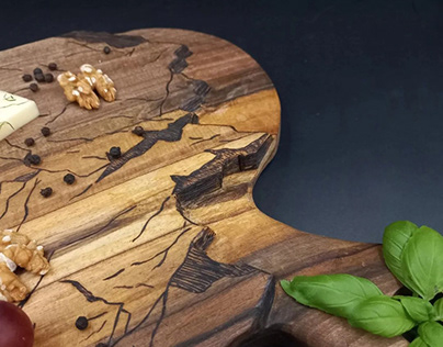 Woodcraft and pyrography