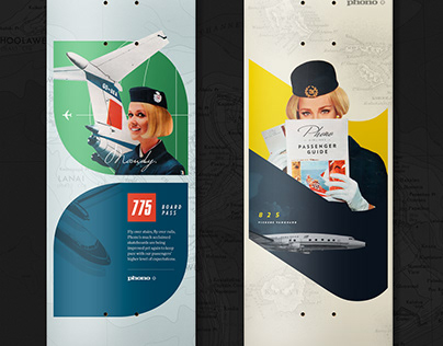2002 - Phono : Airlines skateboards serie