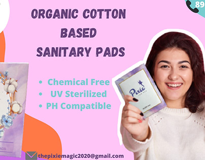 Organic Cotton Based Sanitary Pads