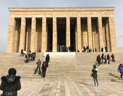 Mausoleo de Ataturk, Provincia de Ankara, Turquía.