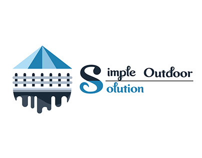 Simple Outdoor Solution Landscape Logo Design