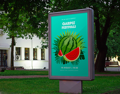 Watermelon Festival Poster Design