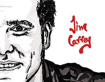 Jim Carrey - digital painting