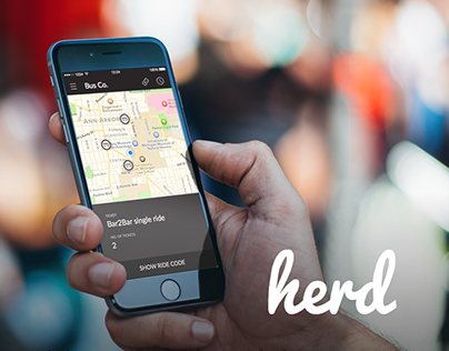 Herd Bus App UX Design