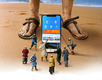 Gulliver's travel by App | ShareTrip | Press Ad