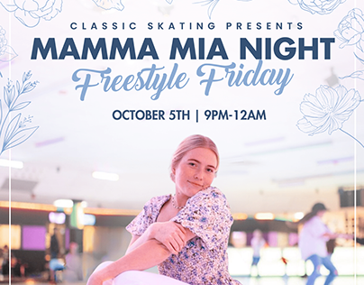 Mamma Mia Night Flyer