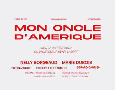 Mon Oncle D'Amérique (graphic image film)