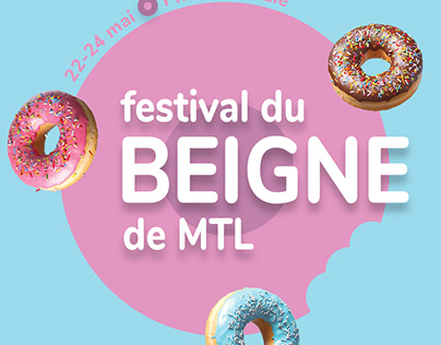 Projet // Promo événement × Festival du beigne de MTL