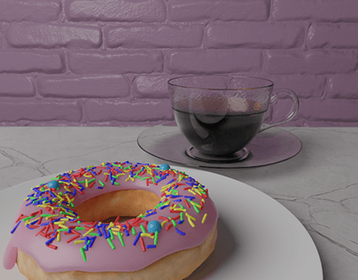Doughnut and Coffee