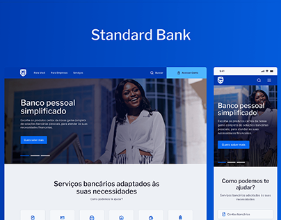 Redesign Website | Standard Bank