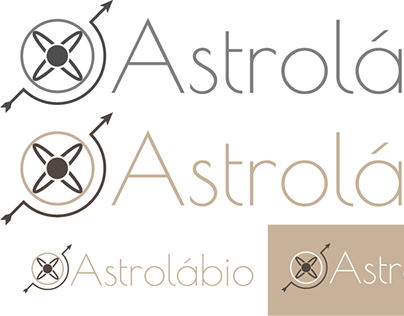 O Astrolábio (logo design)