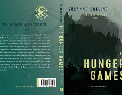 Redesign Colecção de Livros Hunger Games