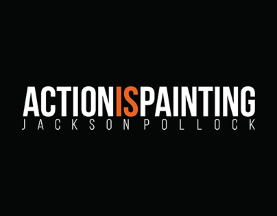 ACTIONISPAINTING Jackson Pollock