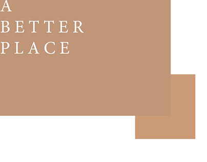 A BETTER PLACE _ SPRING/ SUMMER 22
