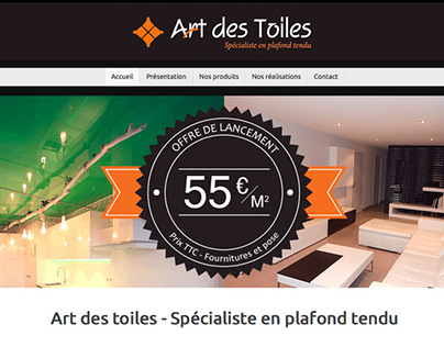 Site - Art des Toiles