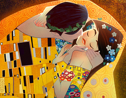 The Kiss (Gustav Klimt)