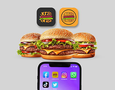 Logo design and branding for a Fast food company..