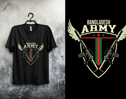 Bangladesh Army T shirt Design