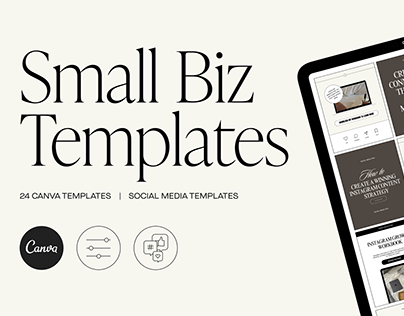 Canva Instagram Carousels Templates | Small Business