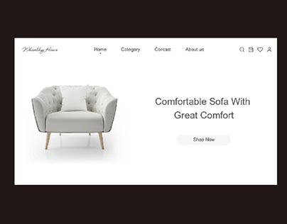 Project thumbnail - Furniture. Web. UI/UX Design