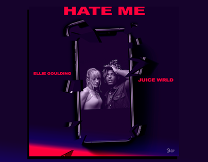 Cover Art music Hate Me by Ellie Goulding & Juice WRLD