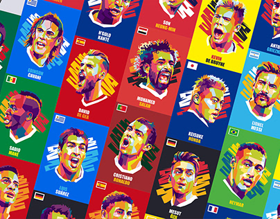 Iconic World Cup 2018 Players - CryptoStrikers (NFT)