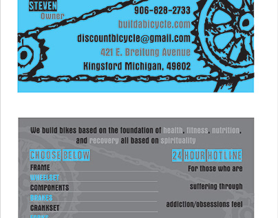 Build-A-Bike Business Card